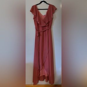 Baltic Born Katya Ruffle Maxi Dress XL